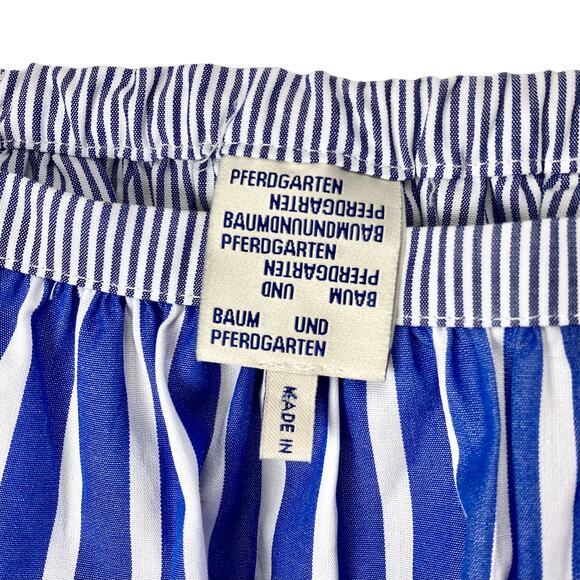 Baum und Pferdgarten Aiko Mixed Stripe Organic Cotton Midi Dress, 8 - Picture 11 of 13